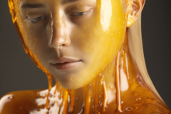 Blooper1980_a_woman_fully_covered_in_honey_all_over_59fdbf92-030a-44e9-ab53-7f2c897cc3f7